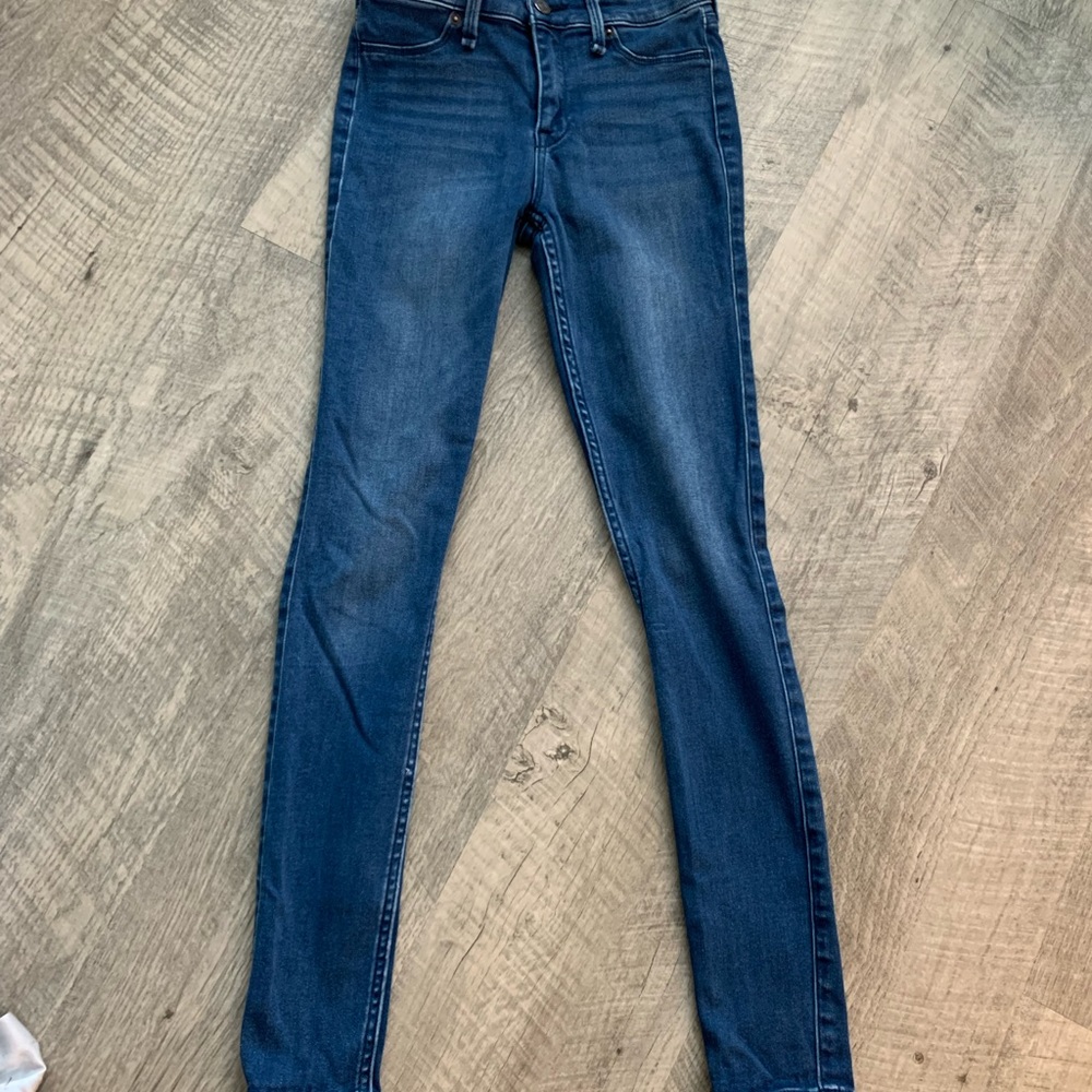 Abercrombie & Fitch 24 0r Harper low rise jean leggings